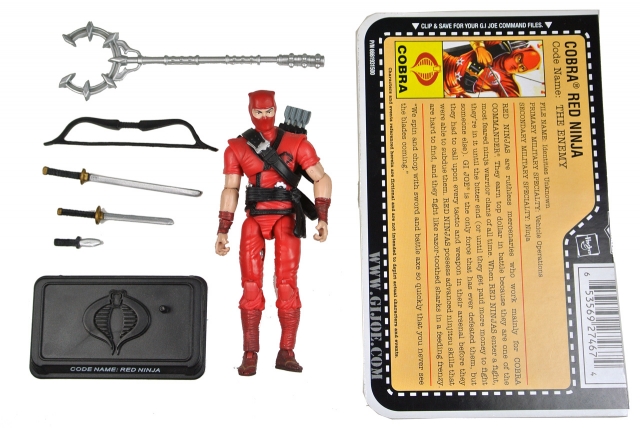 Red Ninja 3.75-Inch Scale | G.I. Joe 25th Anniversary