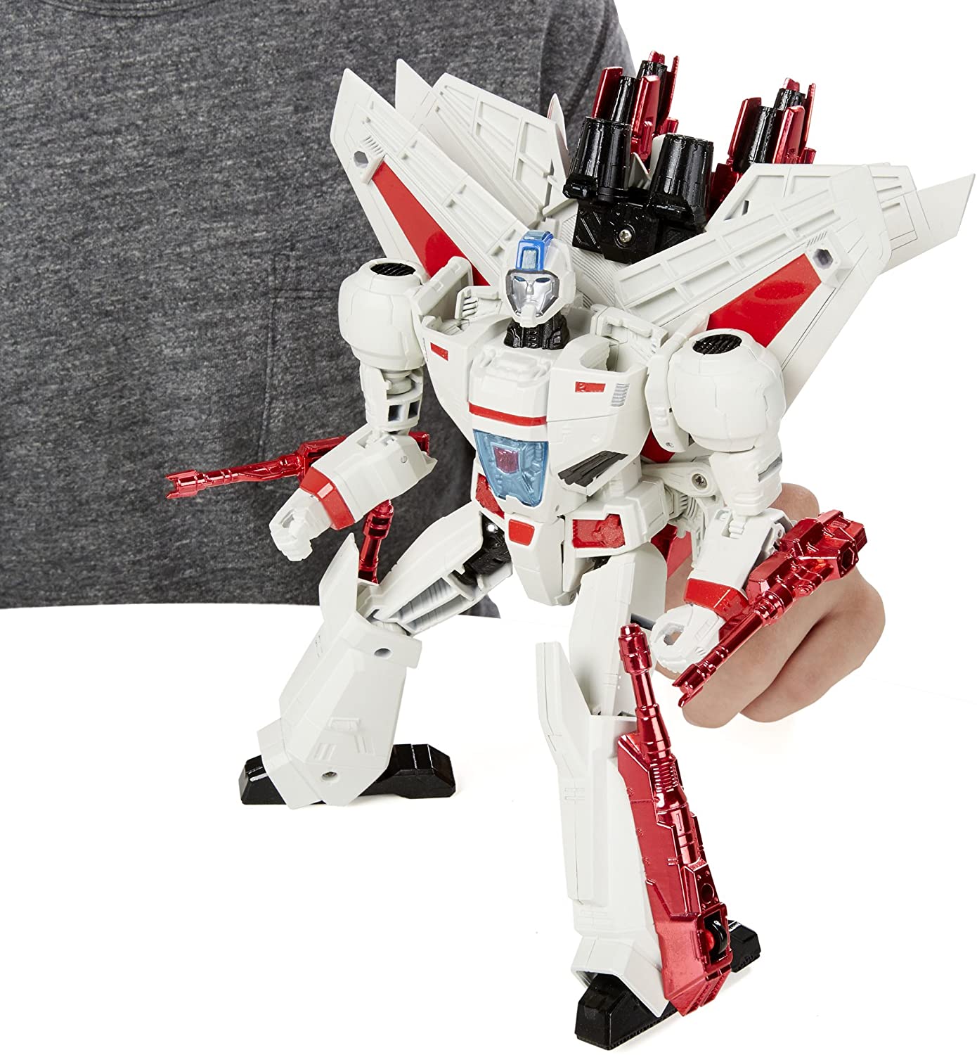 Leader Class Jetfire Transformers Generations Thrilling 30 Hasbro