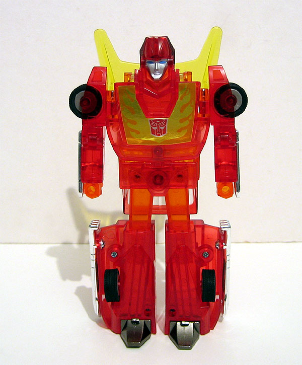 Transformers G1 C78C Hot Rodimus Crystal Version Transformers G1