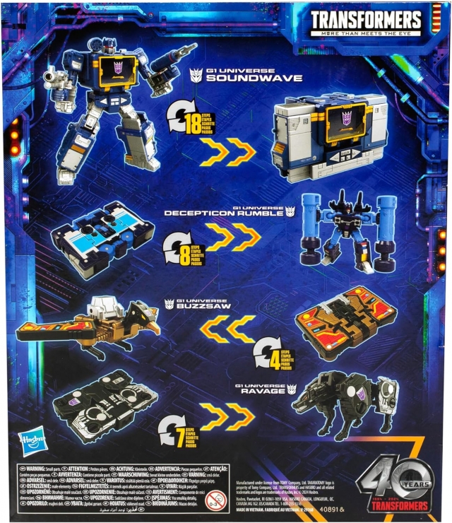 TL-84 G1 Universe Soundwave Japanese Version Voyager Class