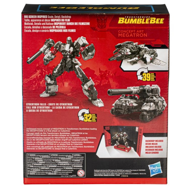 SS-127 Concept Art Megatron Japanese Version Leader Class