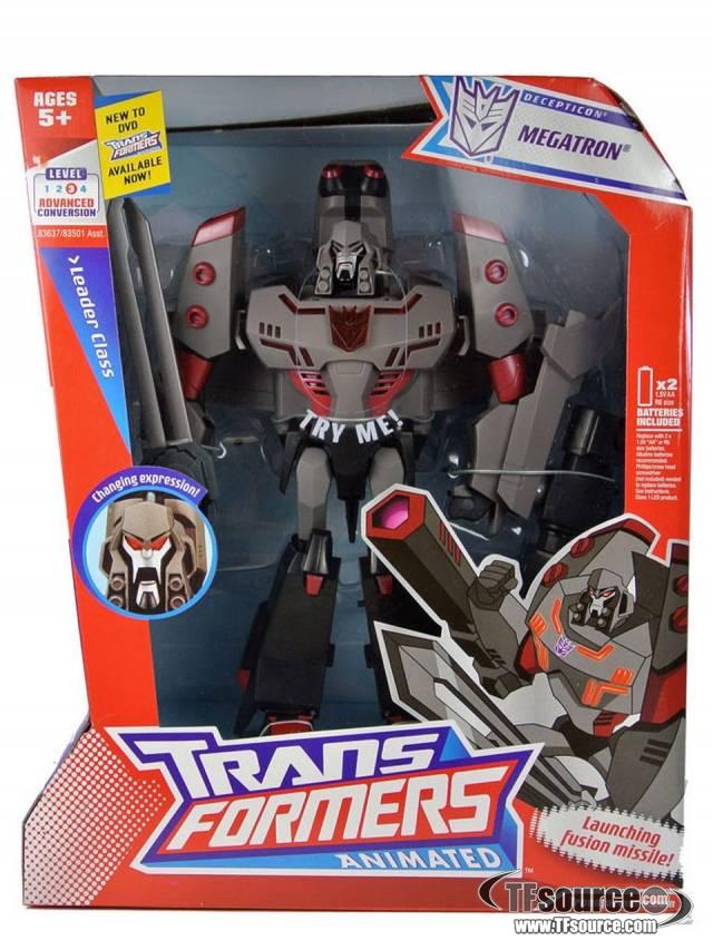 Transformers Animated Leader Class Megatron MISB