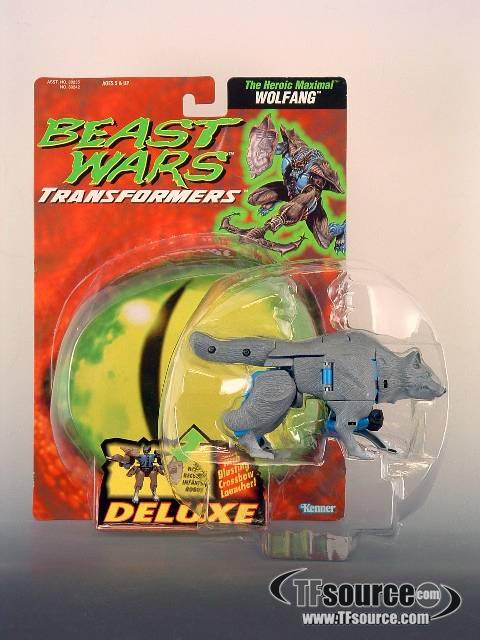 Beast Wars - Deluxe - Wolfang - MOC - 100% Complete