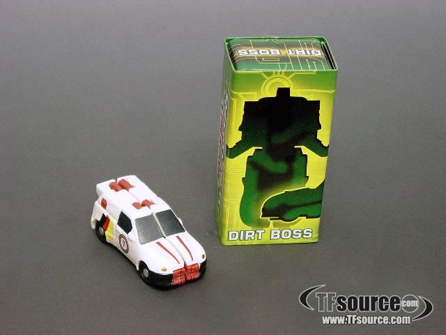 Cybertron - Tiny Tin - Dirt Boss - Loose - 100% Complete