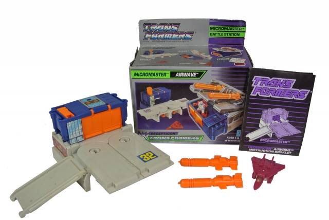 Transformers G1 Micromaster Airwaves - Hasbro 1989 - Quasi Complet, Loose, Bon état