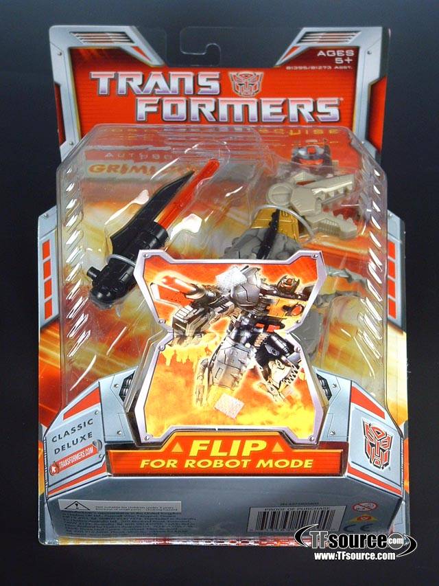 Transformers EarthSpark Figurine Grimlock classe Deluxe Règles