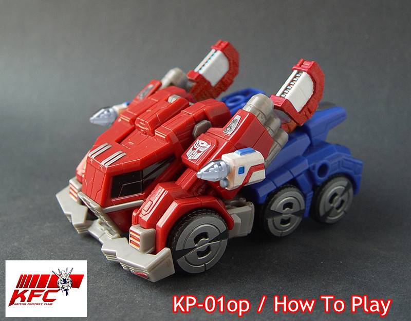 KP-01OP Shoulder and Missile Kit Upgrade Kit for Optimus Prime