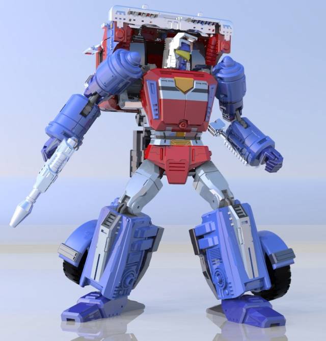 MM-3 Hoss and MM-5 Sonic Set | XTransbots 3rd Party MP-Scale