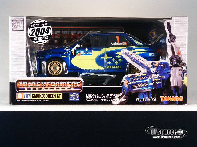 TAKARA•Transformers•BT-01 SMOKESCREEN•#7 1:24 Scale Smokescreen (#7) (BT-01) (Transformers, Binaltech
