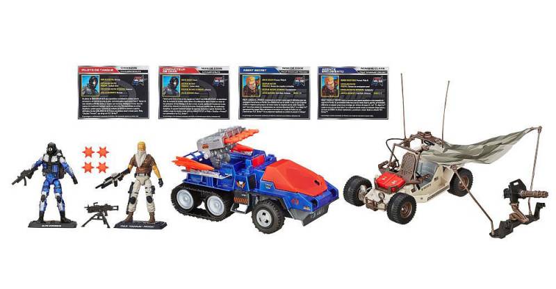 Pack GI Joe 50th – Desert Duel F.O.E. Striker Basilisk – Hasbro 2015 – Neuf Et Scellé