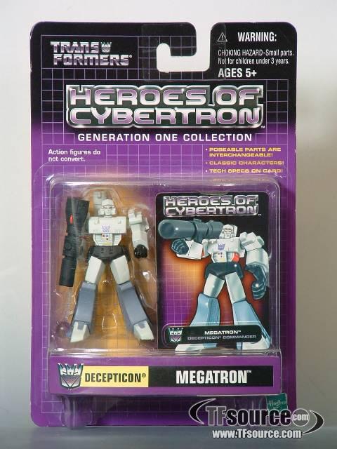 Megatron with Plasma Weapon | Transformers Heroes of Cybertron HOC