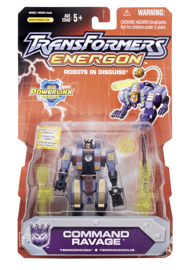 Basic Class Command Ravage Transformers Energon Hasbro