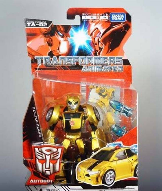 Japanese Transformers Animated TA02 Bumblebee