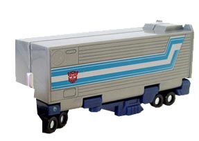 WST GTF01-B Convoy Optimus Prime Trailer with Roller | Worlds Smallest Transformers