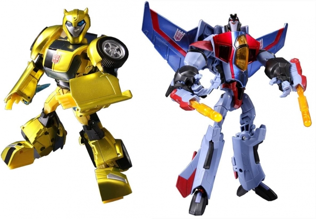 Bumblebee vs. Starscream | Japanese Transformers Animated