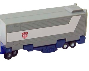 WST Convoy Optimus Prime Trailer and Roller Anime Version | Worlds Smallest Transformers