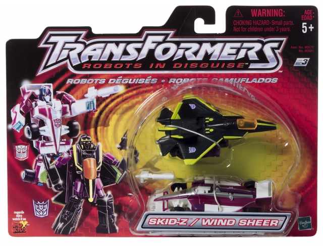 Skid-Z vs Windsheer 2-Pack Deluxe Class | Transformers Robots in Disguise RID