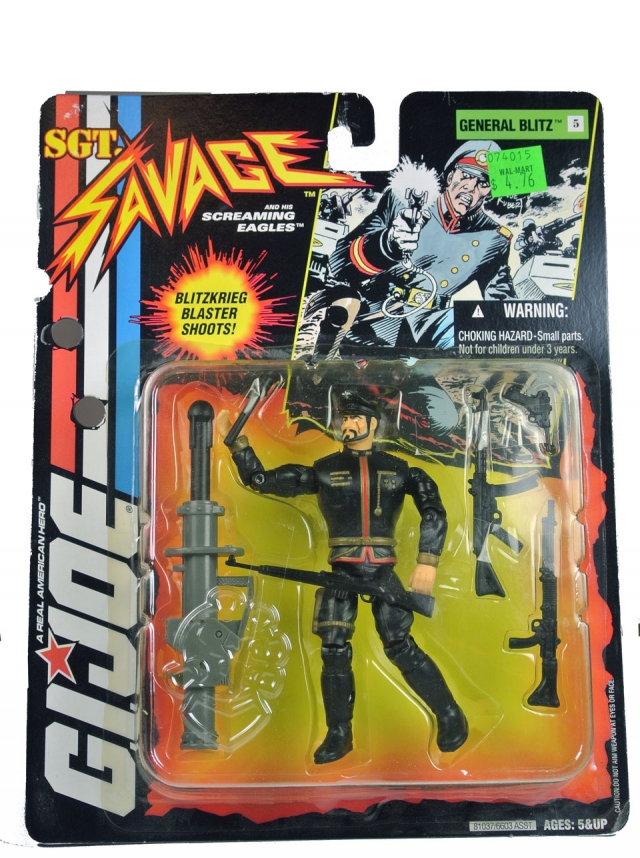 General Blitz Sgt. Savage 3.75-Inch Scale | G.I. Joe A Real American Hero ARAH