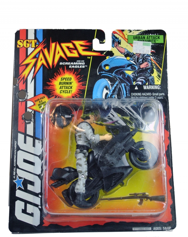 Urban Attack Dynamite Sgt. Savage 3.75-Inch Scale | G.I. Joe A Real American Hero ARAH