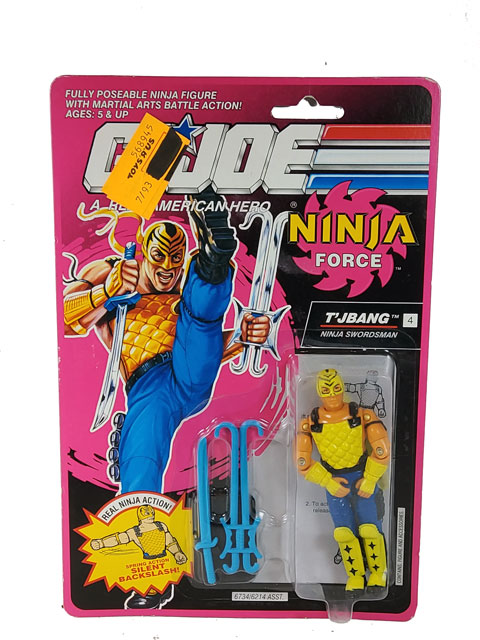 T'Jbang 3.75-Inch Scale Ninja Force | G.I. Joe A Real American Hero ARAH