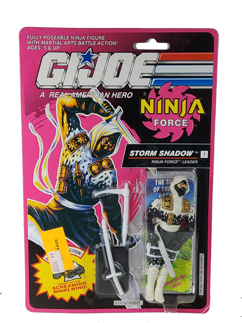 Storm Shadow 3.75-Inch Scale Ninja Force | G.I. Joe A Real American Hero ARAH