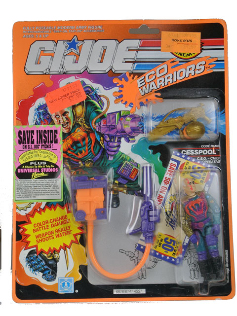 Cesspool 3.75-Inch Scale Eco Warriors | G.I. Joe A Real American Hero ARAH