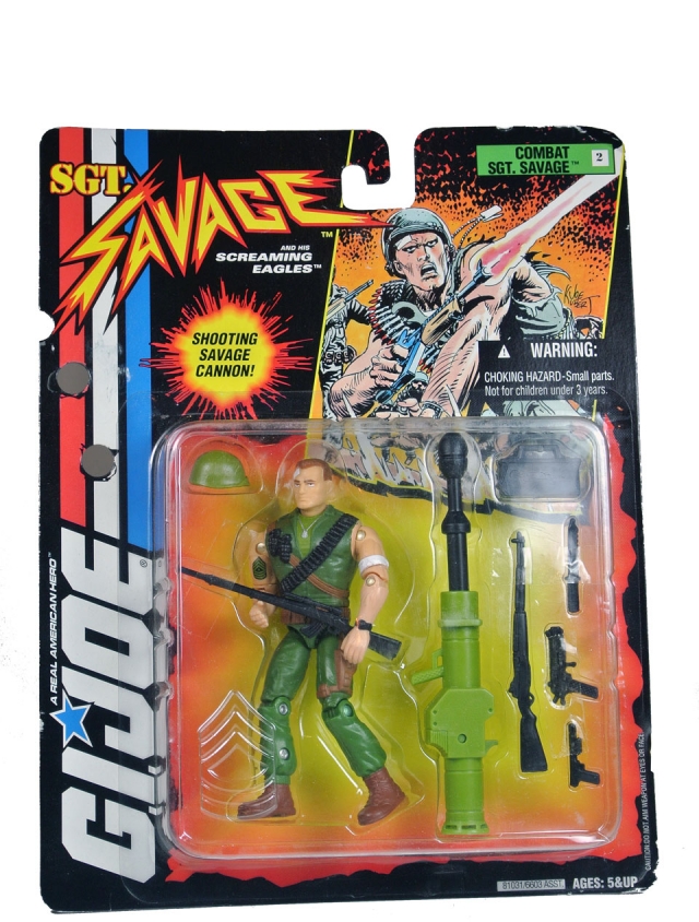 Combat Sgt. Savage Sgt. Savage 3.75-Inch Scale | G.I. Joe A Real American Hero ARAH