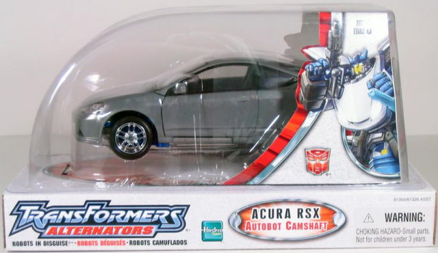 Camshaft | Acura RSX | Transformers Alternators Figure | Toygeek