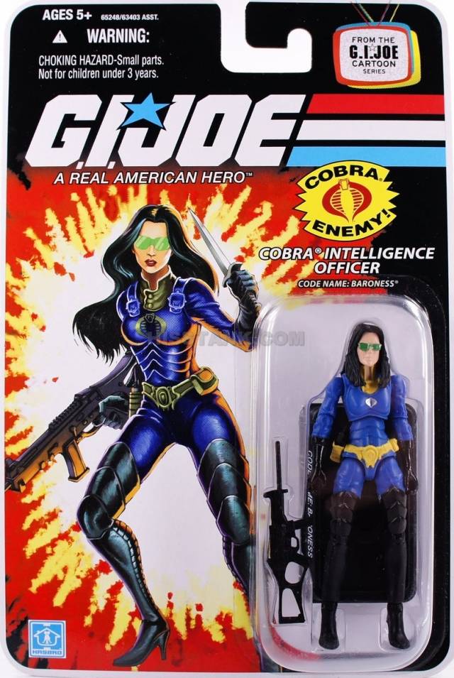 Baroness Cobra Intelligence Officer 3.75-Inch Scale | G.I. 50th Anniversary