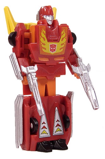 WST Hot Rodimus | Worlds Smallest Transformers