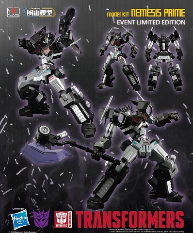 01B Nemesis Prime Attack Mode Exclusive Model Kit | Flame