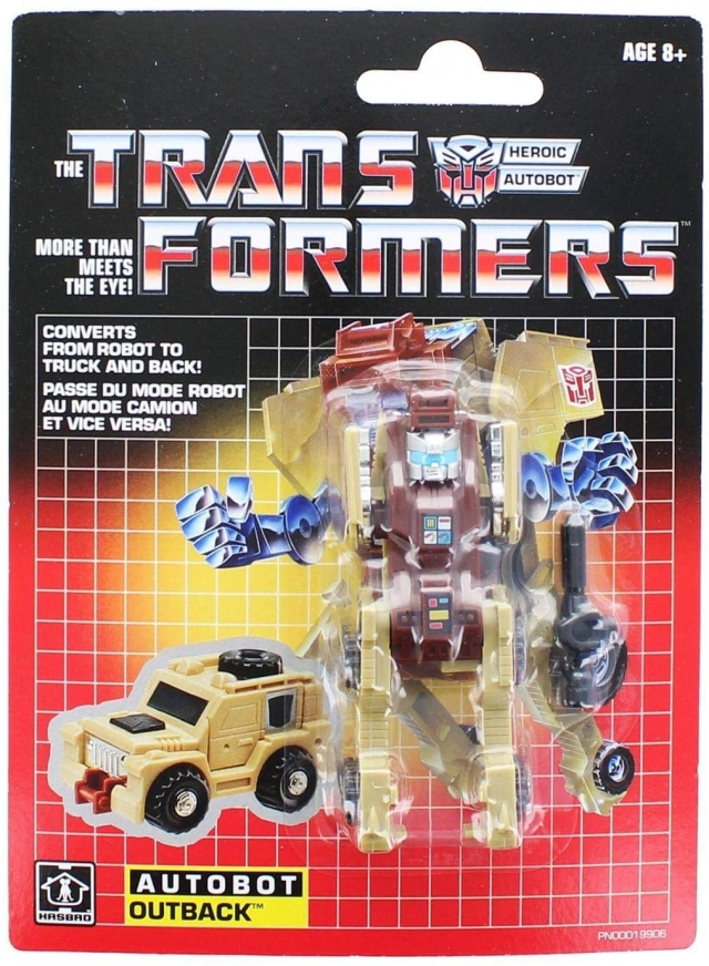 Transformers G1 Outback | Transformers Vintage G1 Reissues