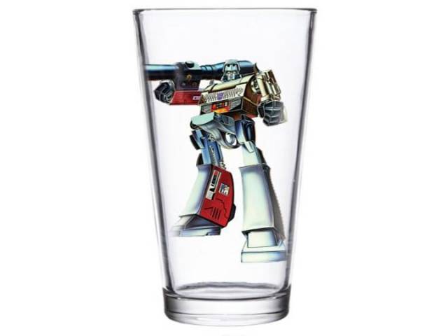 Transformers Megatron Pint Glass