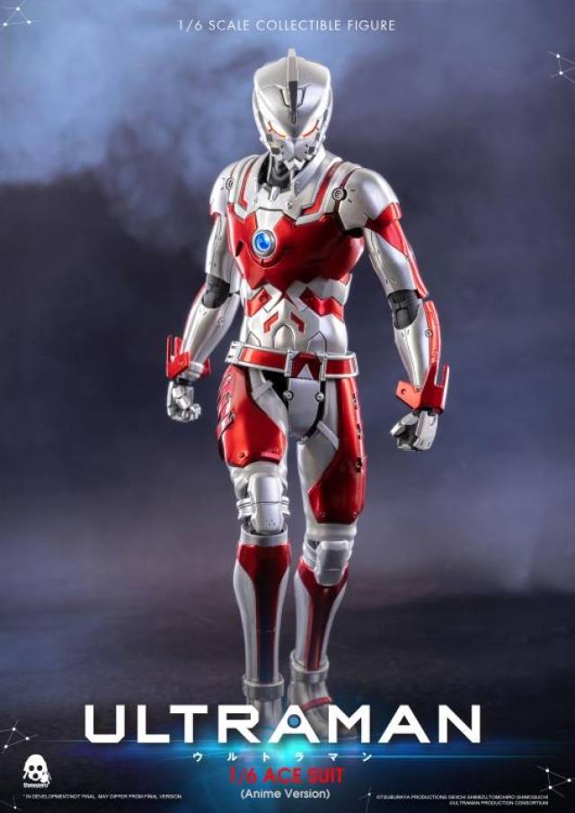 Threezero Ultraman Ace Suit 1/6 Scale Collectible Figure |Anime Version