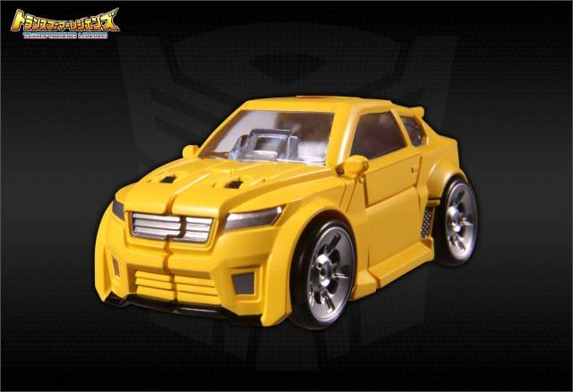 LG54 Bumblebee and Spike in Exo-Suit | Japanese Transformers Legends