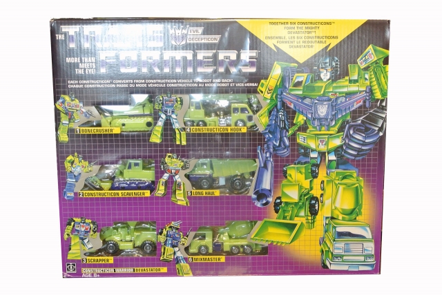 thumbnail image 2 of Transformers Hasbro Vintage G1 Constructicon Devastator 6-Figure Collection Pack 2 of 14