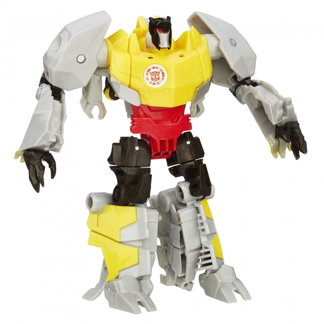 Gold Armor Grimlock Warrior Class | Transformers Robots in Disguise RID