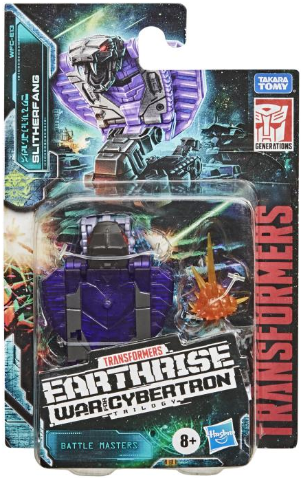 Hasbro Transformers Earthrise - Figura Slitherfang (Wfc-E13) - War For Cybertron - Giocattolo Per Bambini