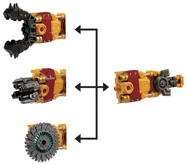 DA-66 Verse Riser No. 03 C-Grasper Exclusive | Diaclone Reboot | Takara ...
