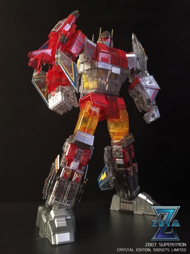 ZB-07 Superitron Combiner Crystal Edition Set of 5 Figures | Zeta Toys