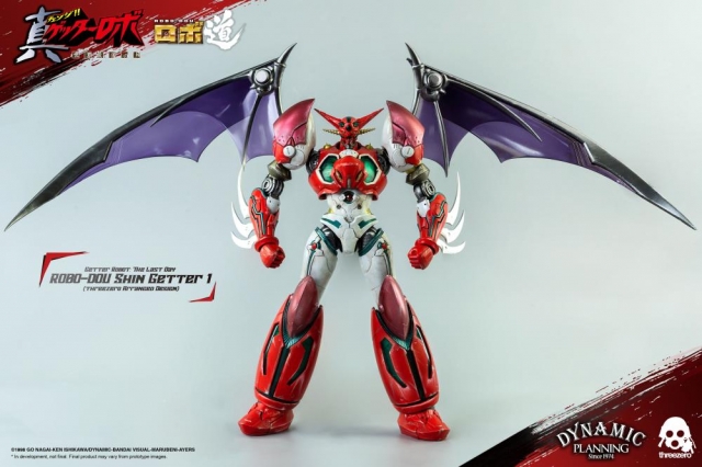 Threezero Getter Robo Armageddon ROBO-DOU Shin Getter 1 Anime Color Version