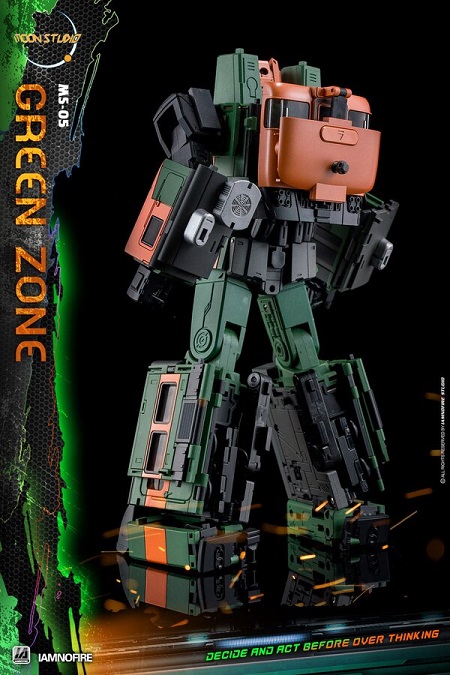 over zone RRR+ メイ MS05 Green Zone | Moon Studio Radiatron Combiner