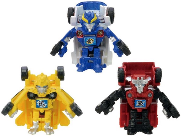 G24 Samuari Team Set of 3 | Transformers Go!