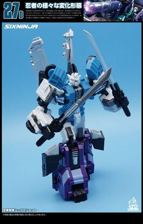 MF-27D Sixninja | Mech Fans Toys | TFSource