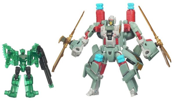 Windburn with Darkray Commander 2-Pack | Transformers Generations Power Core Combiners