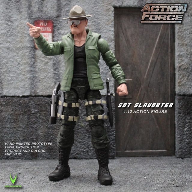 Sgt. Slaughter 1/12 Scale | Action Force | Valaverse