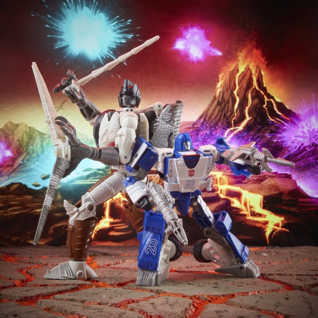 WFC-K40 Autobot Mirage and Maximal Grimlock | Transformers