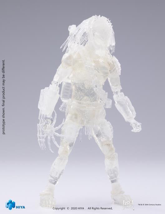 Figurine Hiya Toys Predator Wolf Unmasked AVP 1/18 Modèle