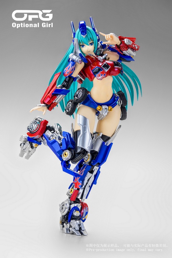 Opg 01 Optional Girl M2 Version Alien Attack