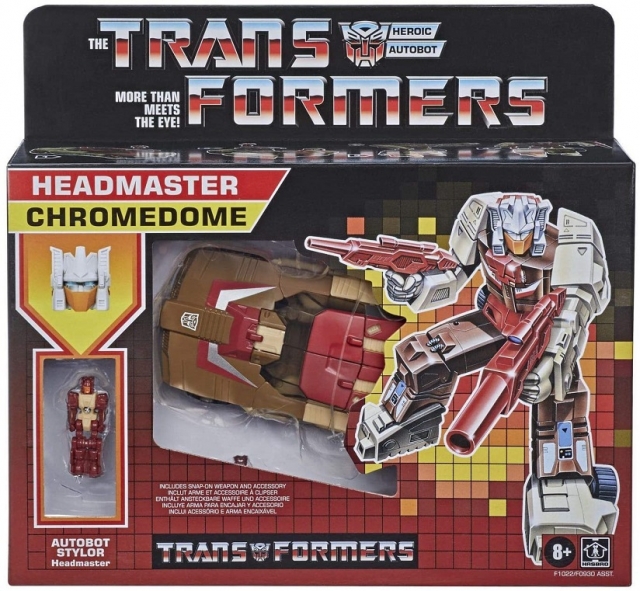 Chromedome | Retro Headmaster | Transformers Generations